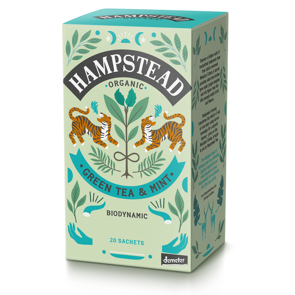 Organic Mint Green Tea Demeter