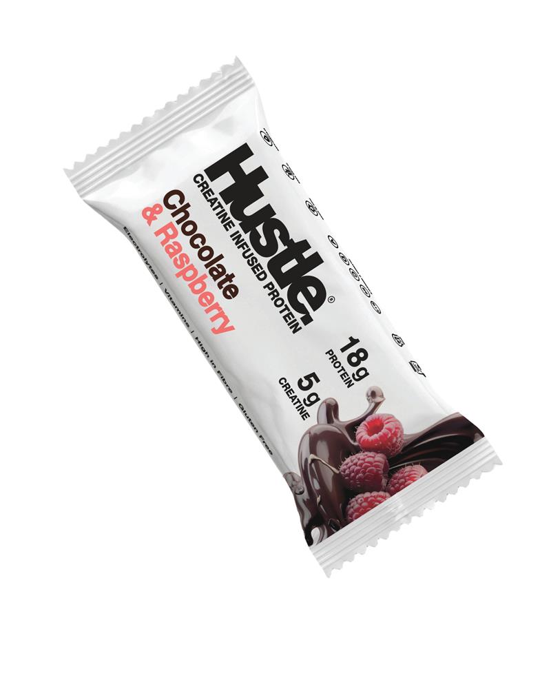 Hustle Chocolate Raspberry Bar