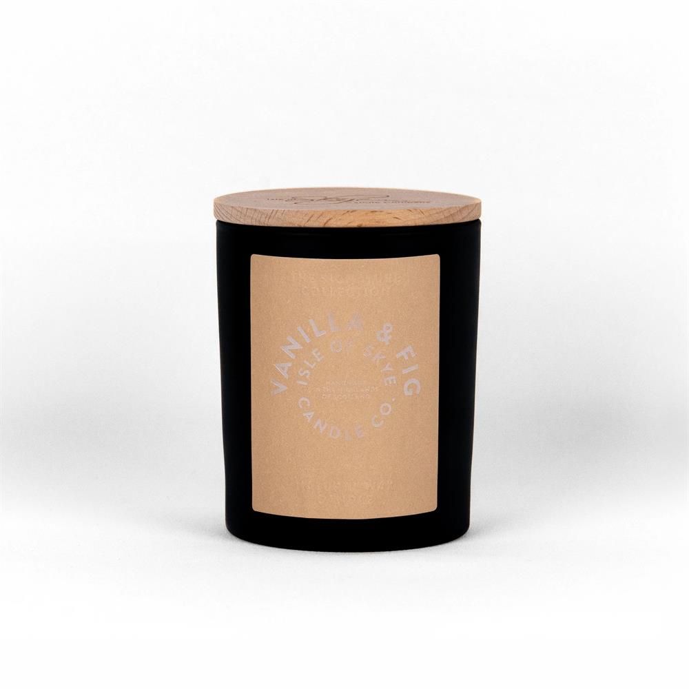 Vanilla & Fig Black Candle