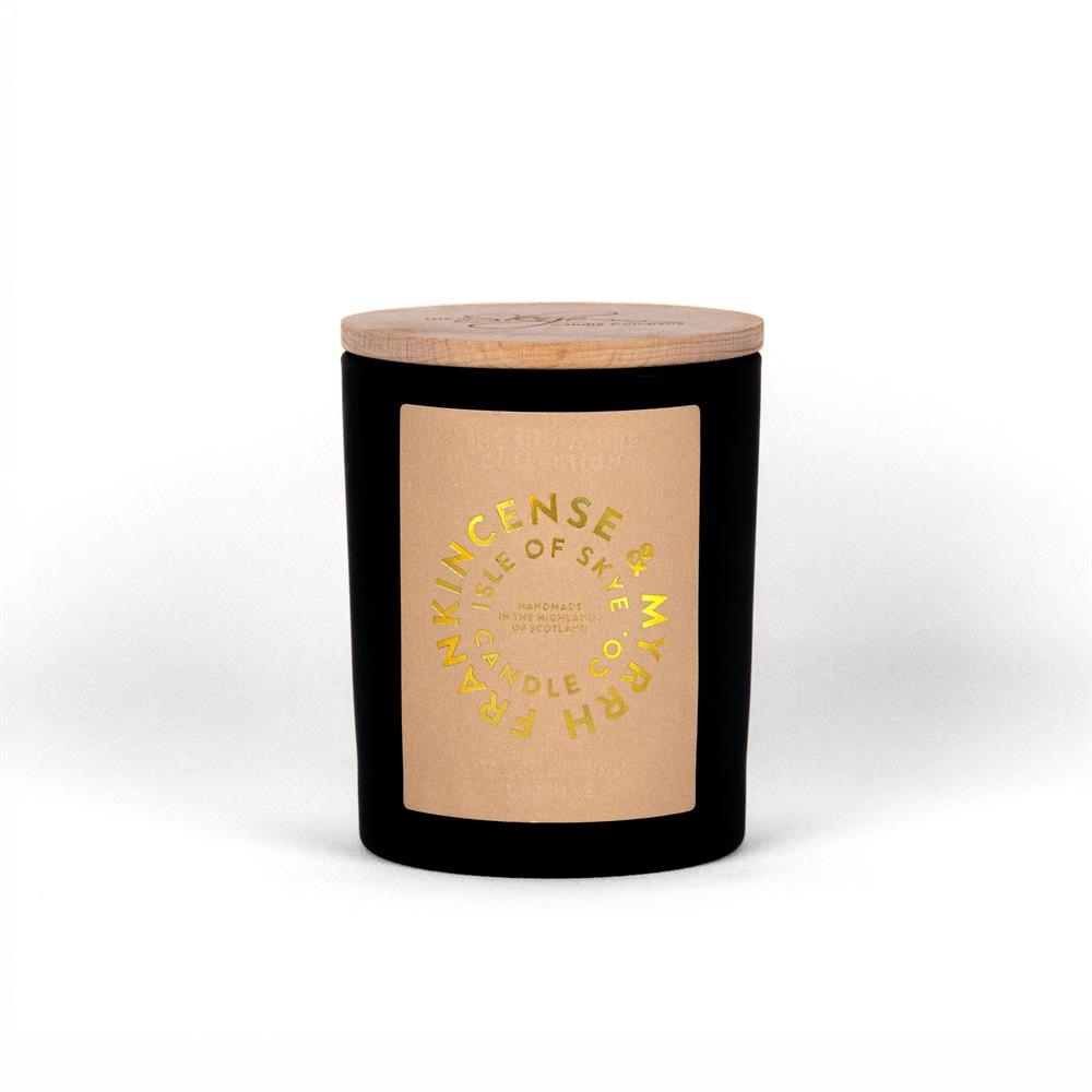 Frankin & Myrrh Black Candle
