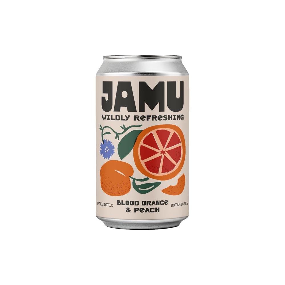 Blood Orange & Peach Soda