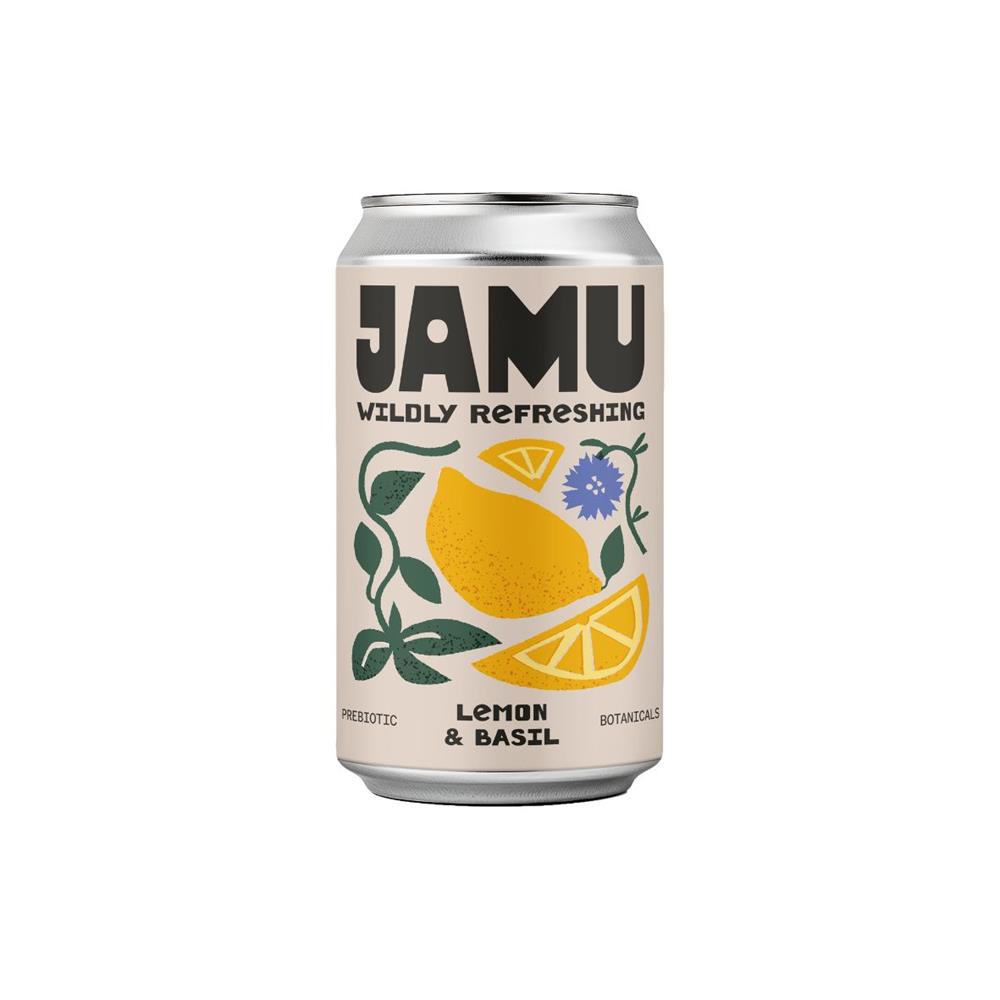 Lemon & Basil Soda