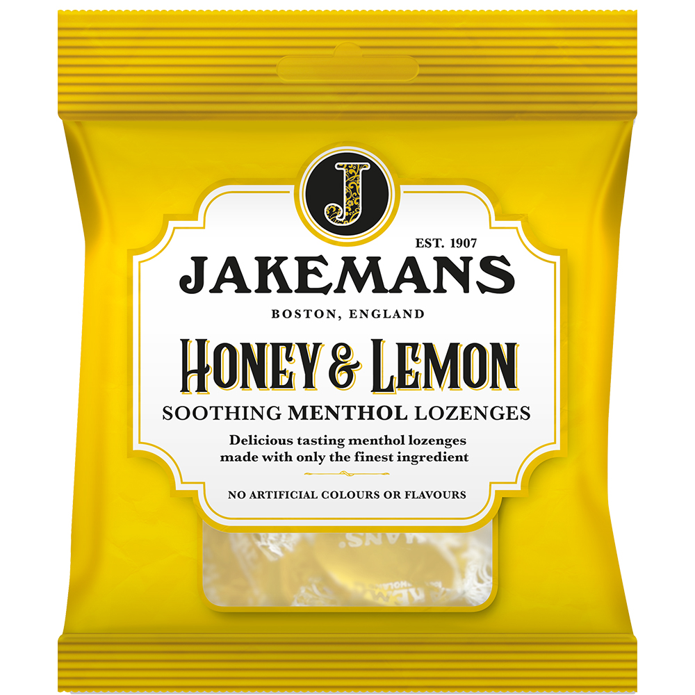 Jakemans Honey & Lemon 73g