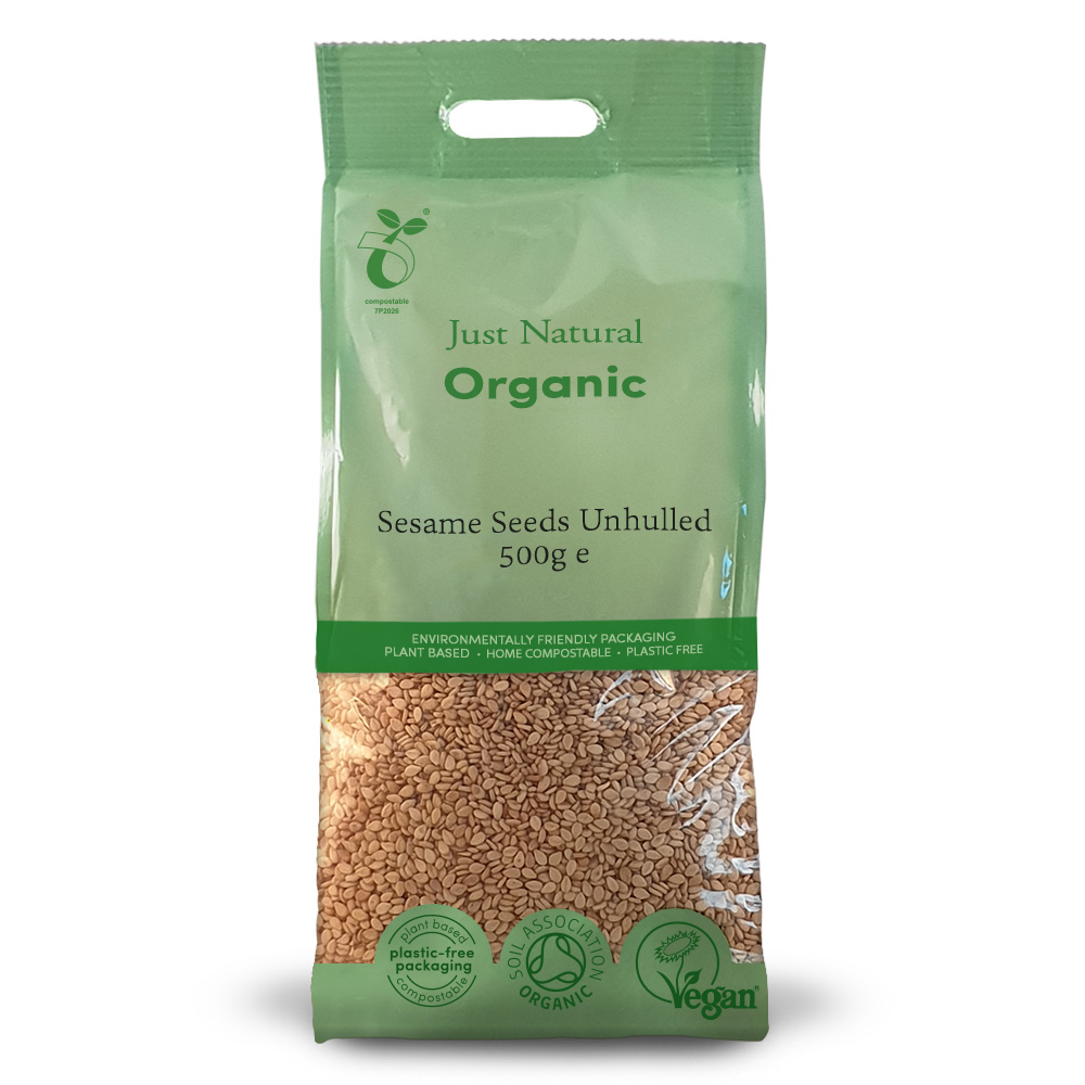 Org Sesame Seeds Unhulled