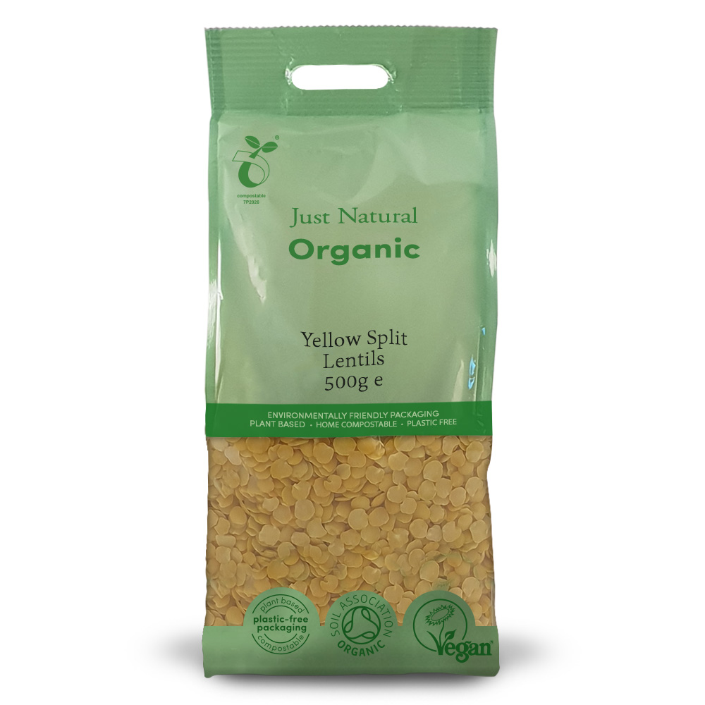 Org Lentils Yellow Split