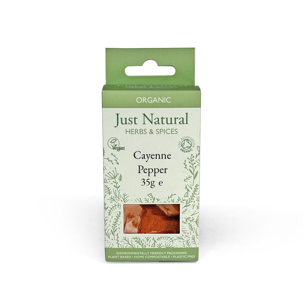 Org Cayenne Pepper Box