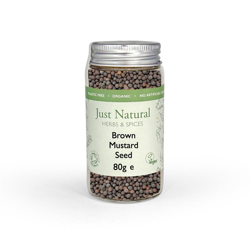 Org Mustard Seed Brown Jar