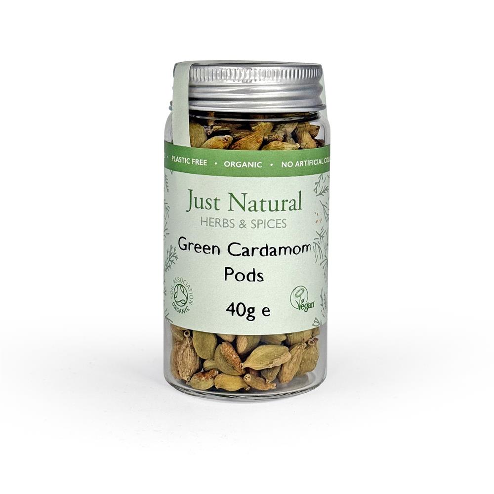 Org Cardamom Pods Jar