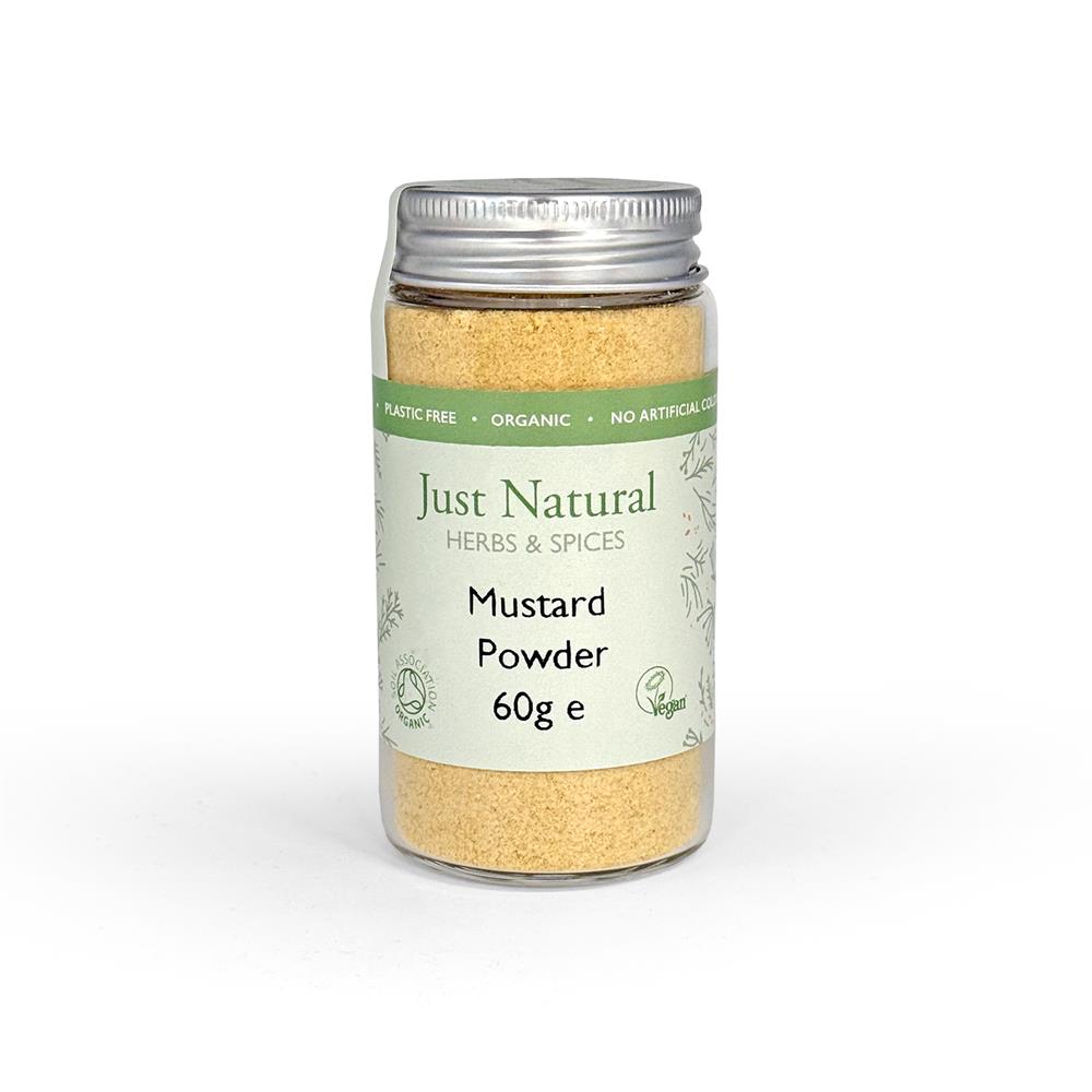 Org Mustard Powder Jar