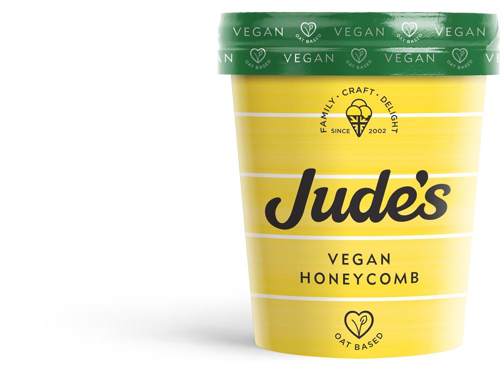 Vegan Honeycomb Ice Cream