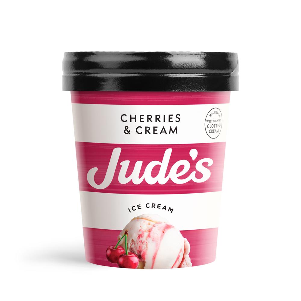 Cherries & Cream Ice Cream