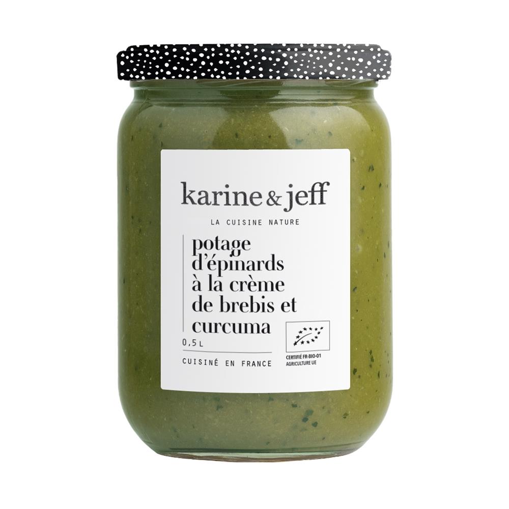 Organic Creamy Spinach Soup