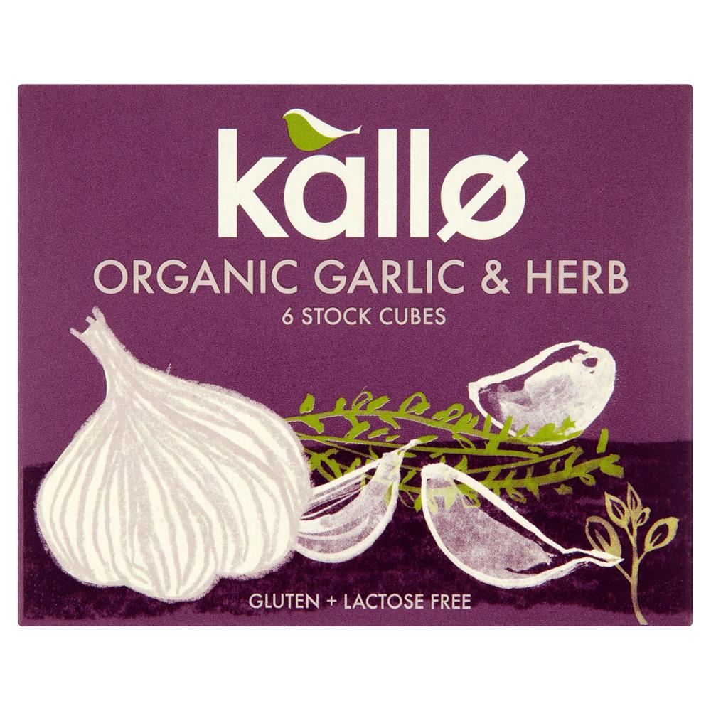 Org Garlic & Herb Stock Cubes