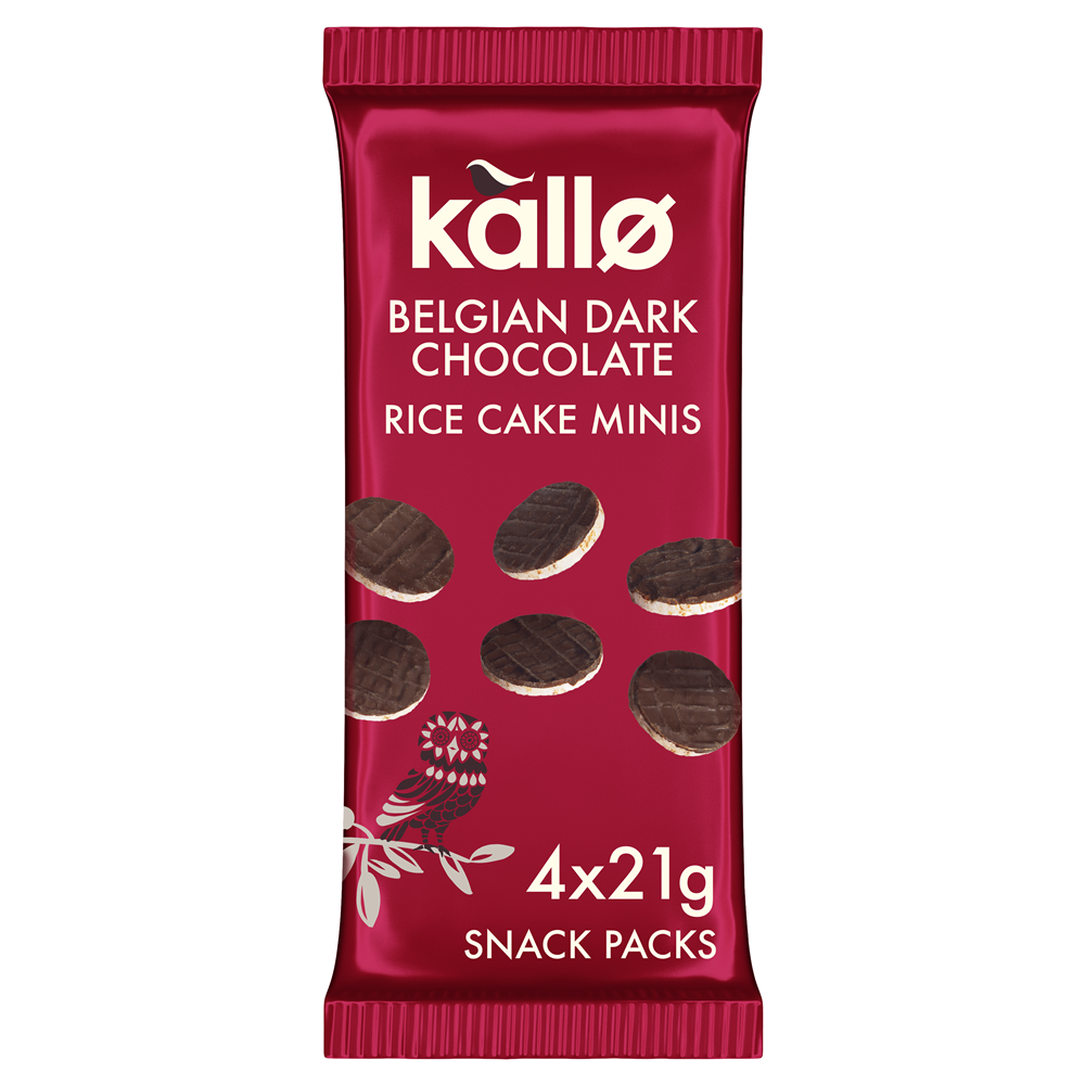 Mini Dark Choc Rice Cakes