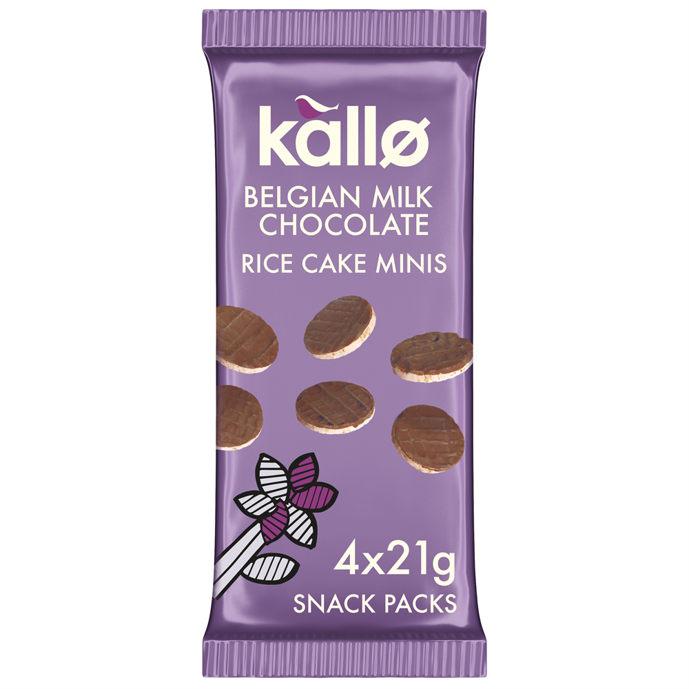 Mini Milk Choc Rice Cakes