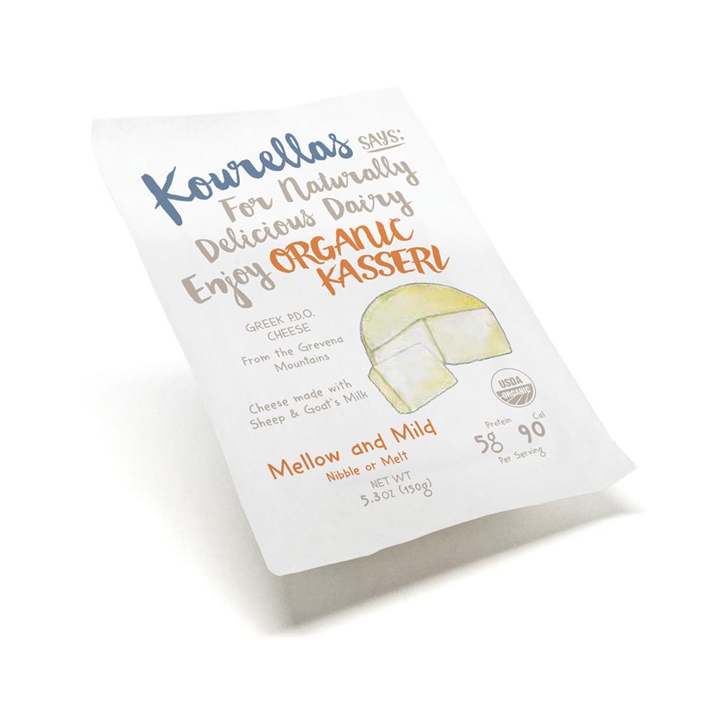 Organic Kasseri PDO Cheese