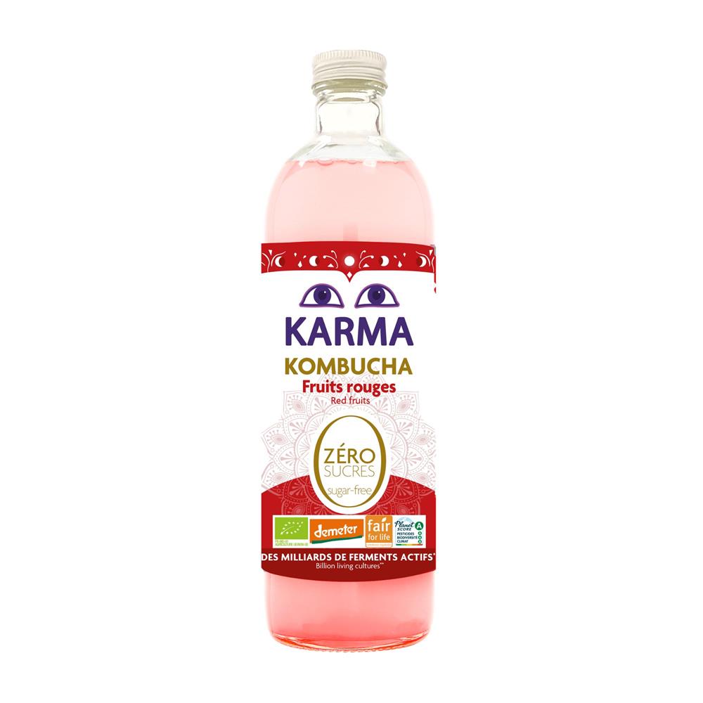 Kombucha 0% Sugar Red Fruits