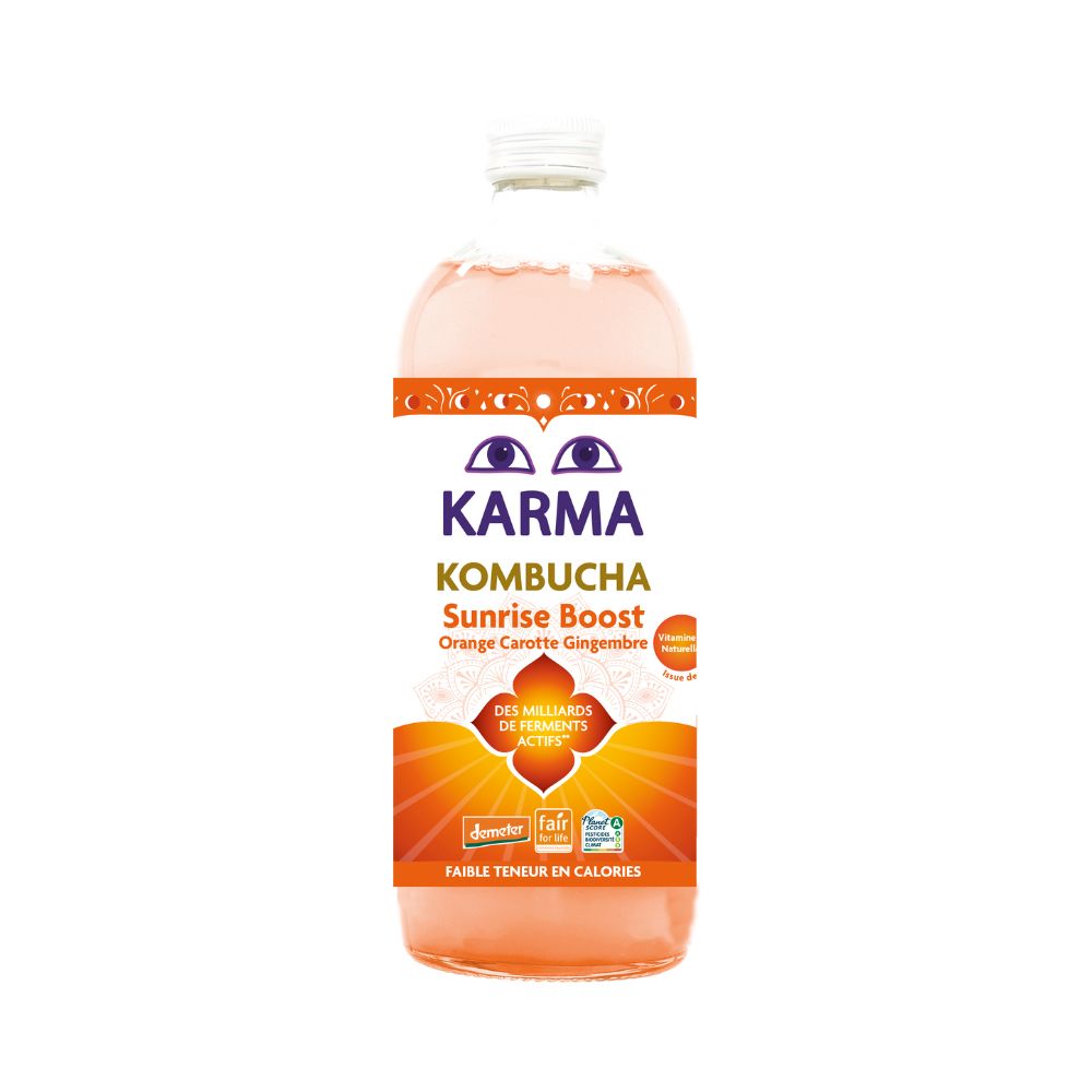 Karma Kombucha Sunrise Boost