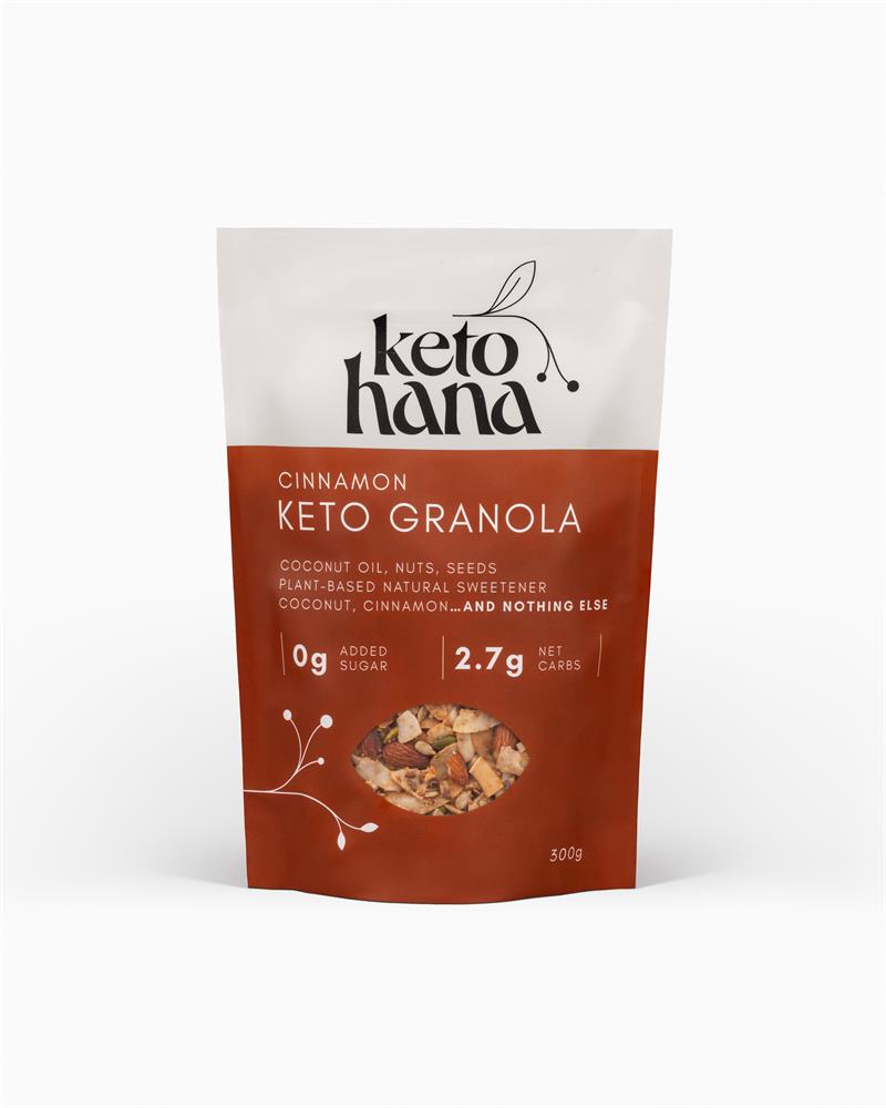 Cinnamon Keto Granola