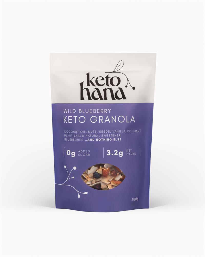 Wild Blueberry Keto Granola