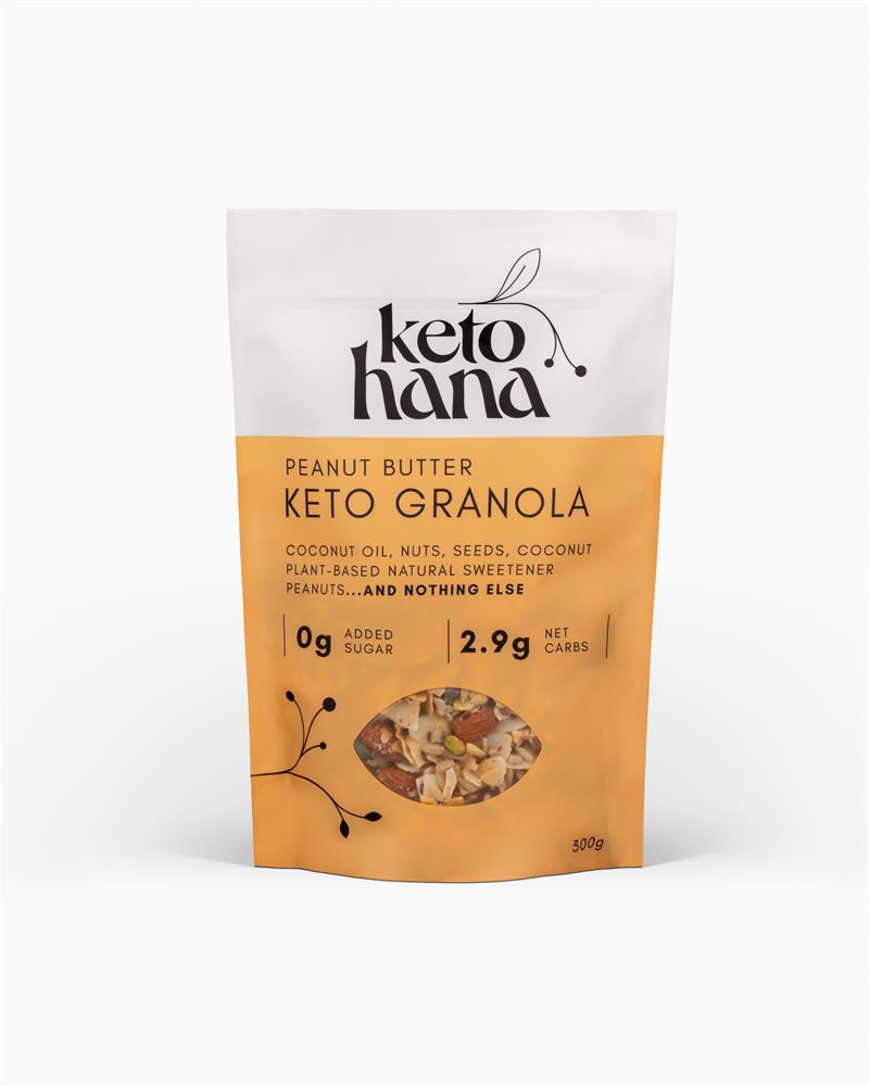 Peanut Butter Keto Granola