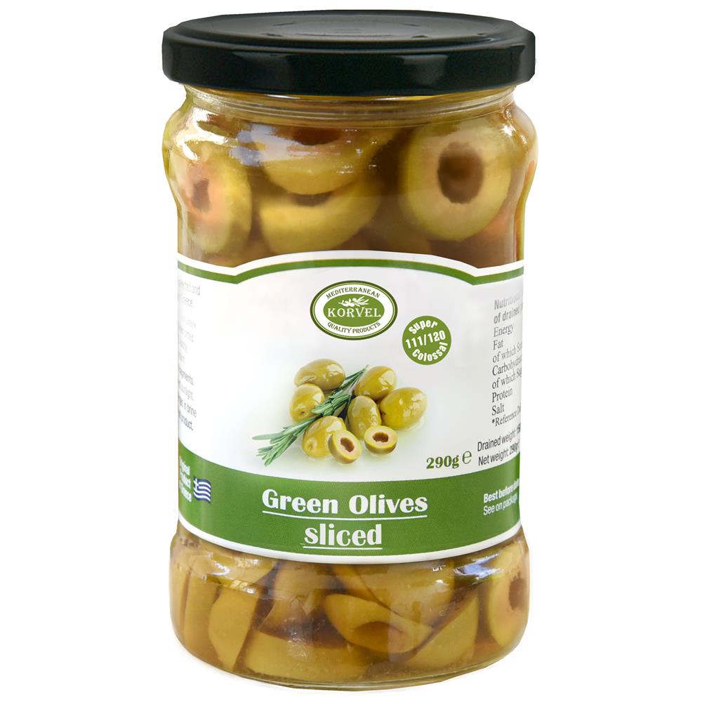 Green Olives Sliced