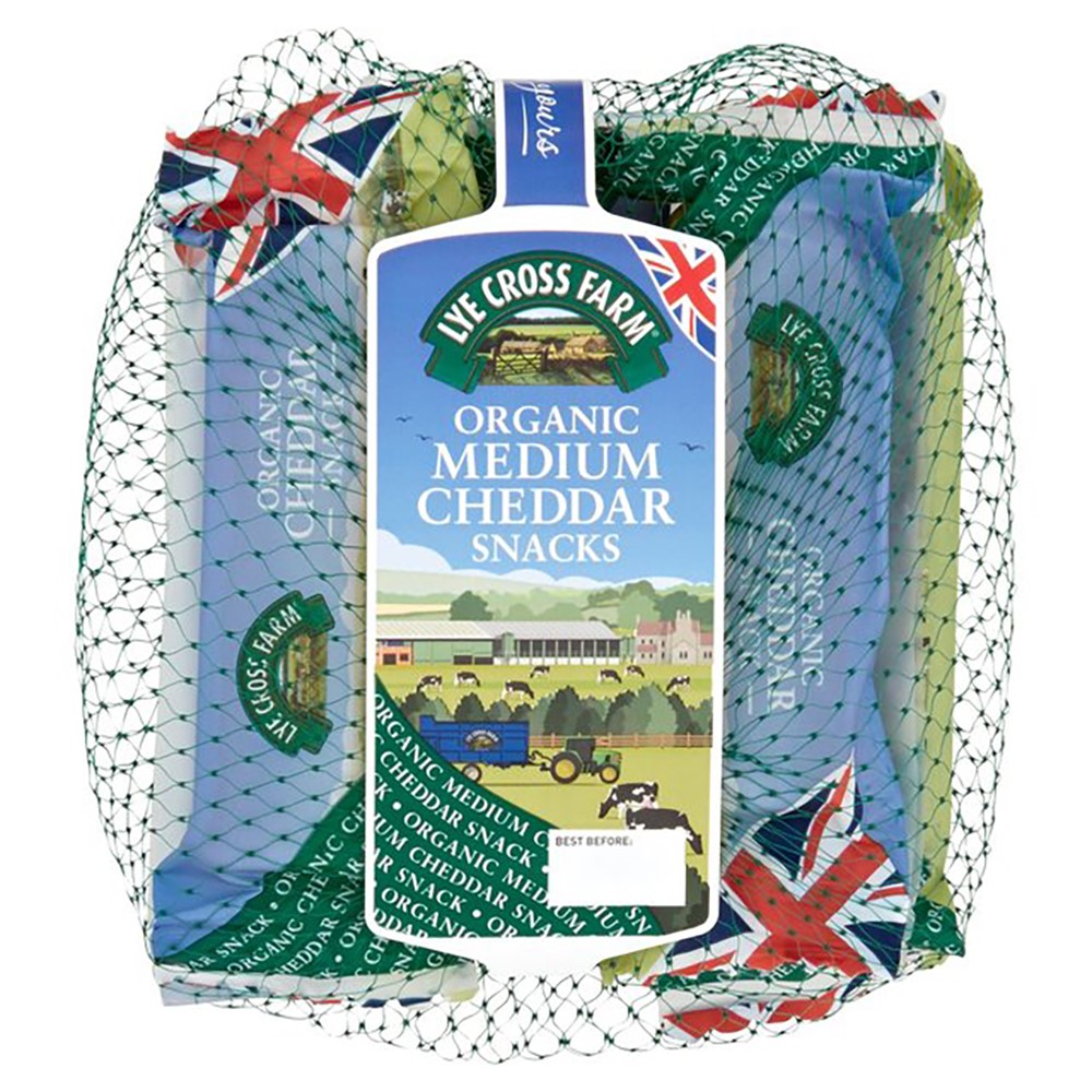 Organic Medium Cheddar Snacks