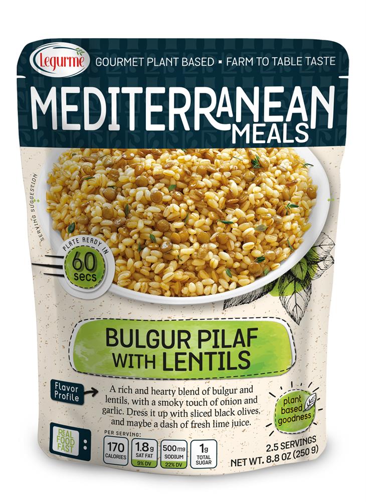 Legurme Bulgur Green Lentils