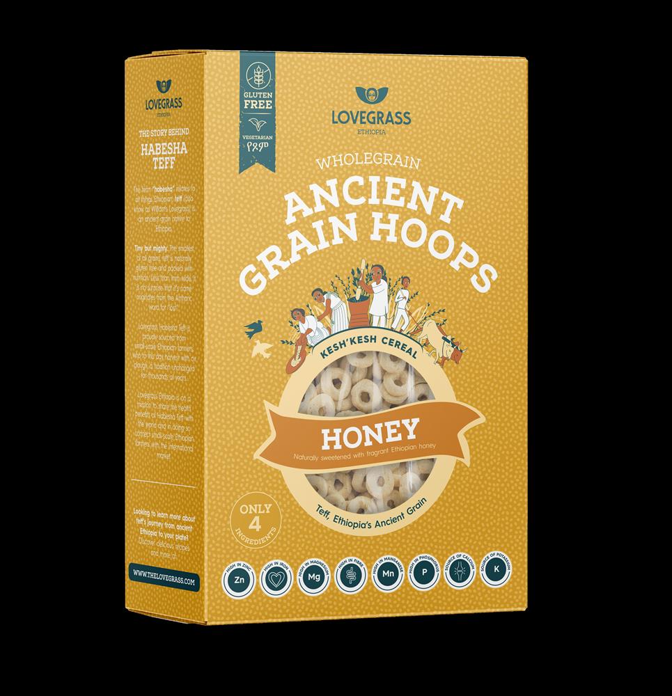 Ancient Grain Honey Hoops
