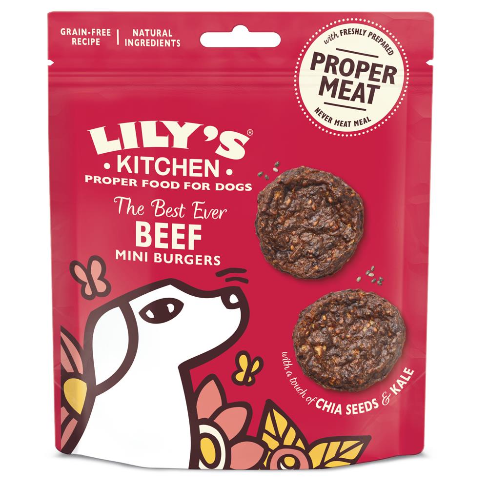 Beef Mini Burgers for Dogs 70g