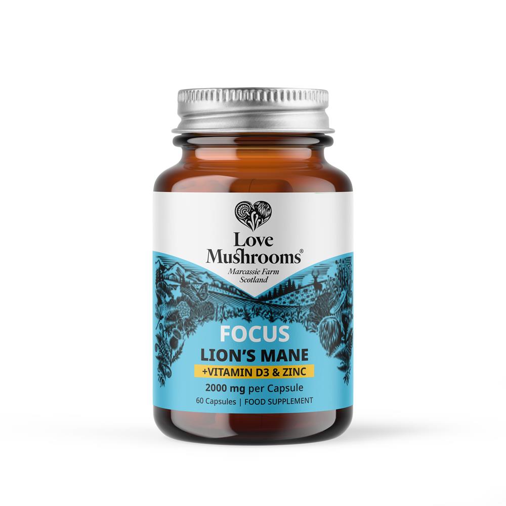 Lions Mane + Vit D3 & Zinc