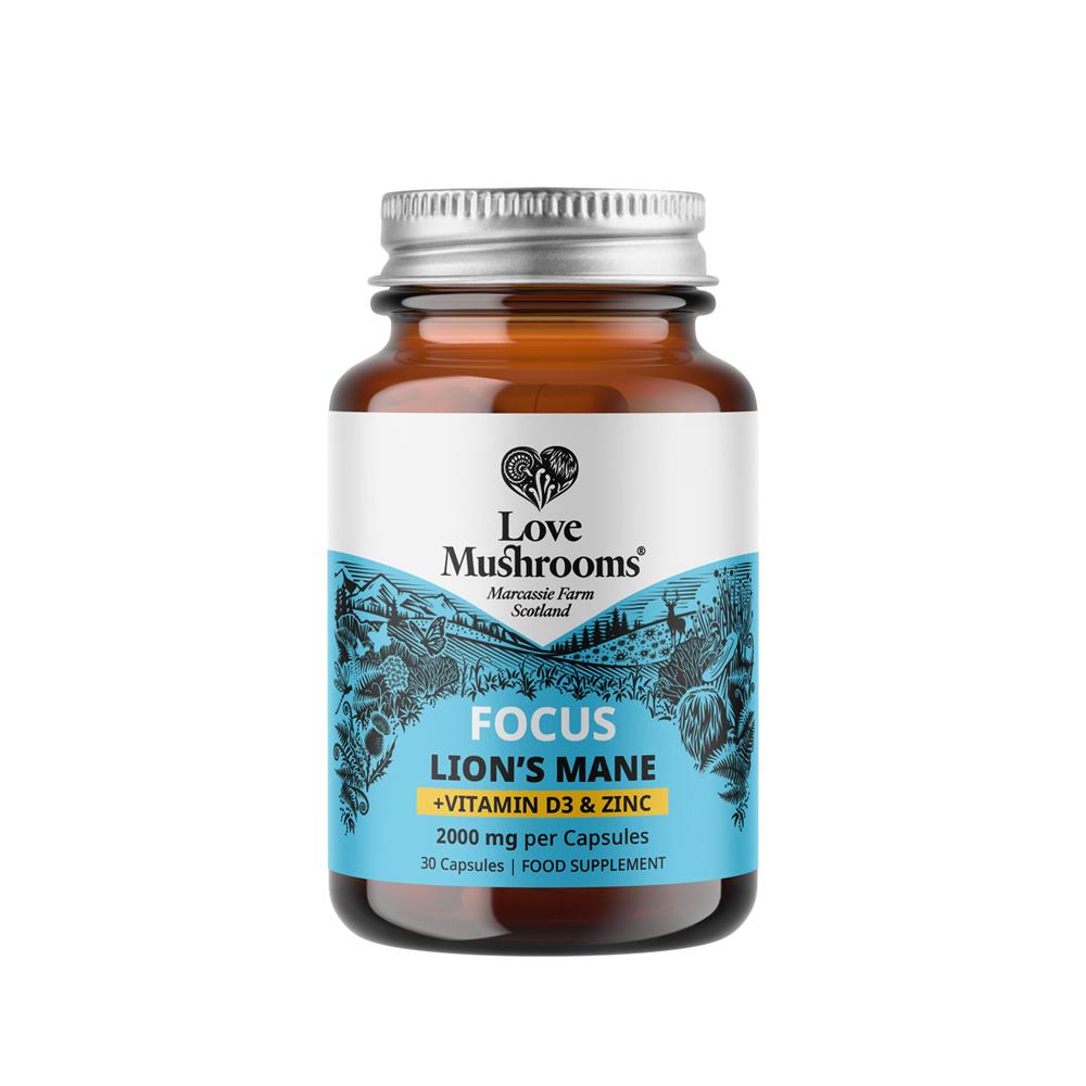Lions Mane + Vit D3 & Zinc