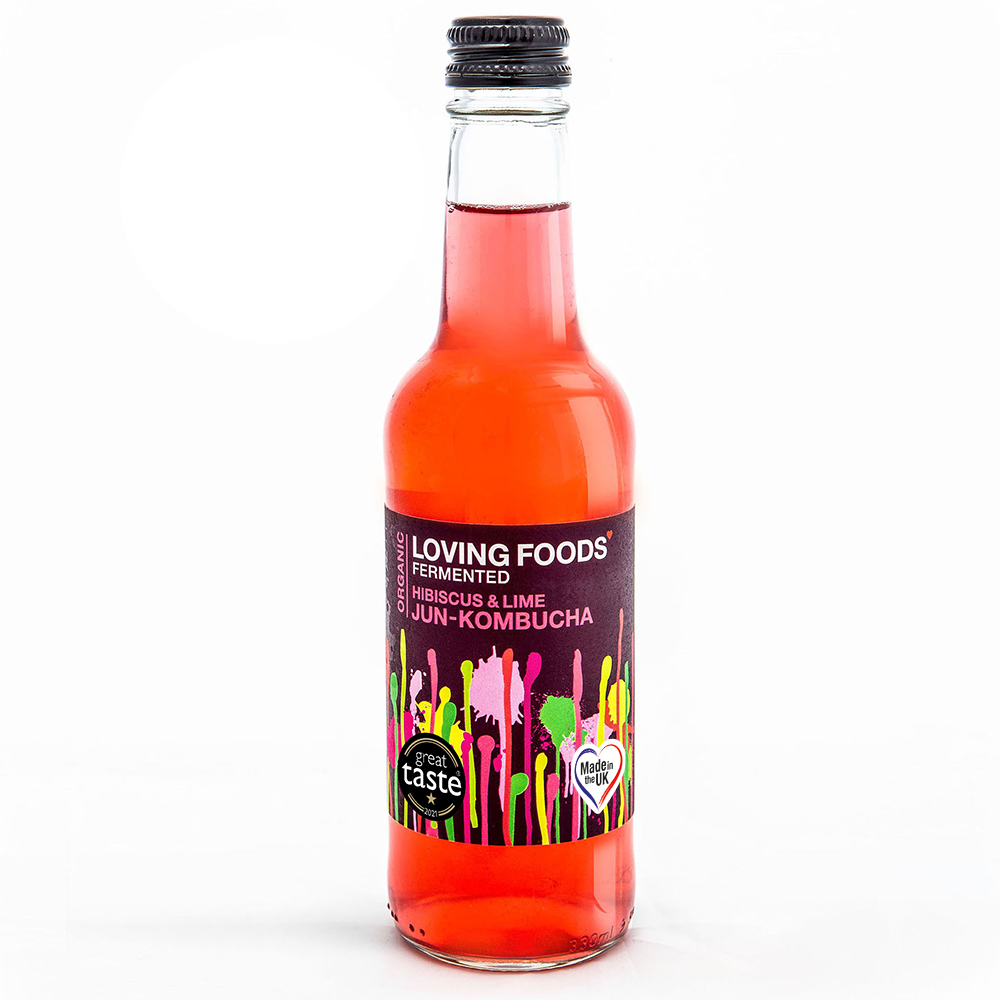 Hibiscus & Lime Jun-Kombucha