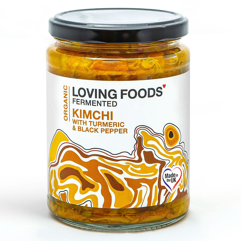 Kimchi with Turmeric & Pepper
