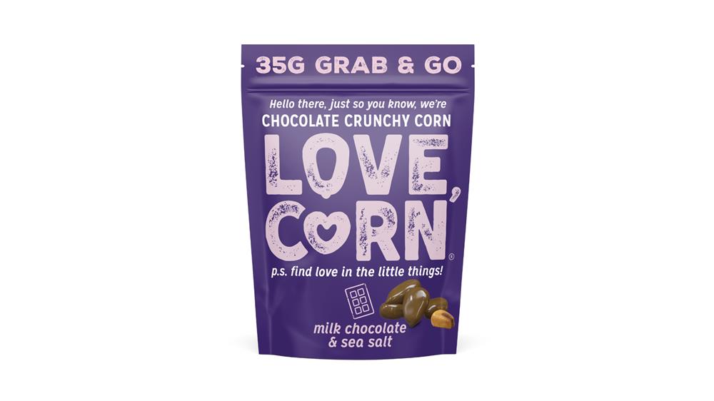 Milk Choc & Sea Salt Corn Snac
