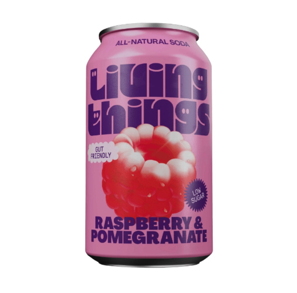 Raspberry & Pomegranate Soda