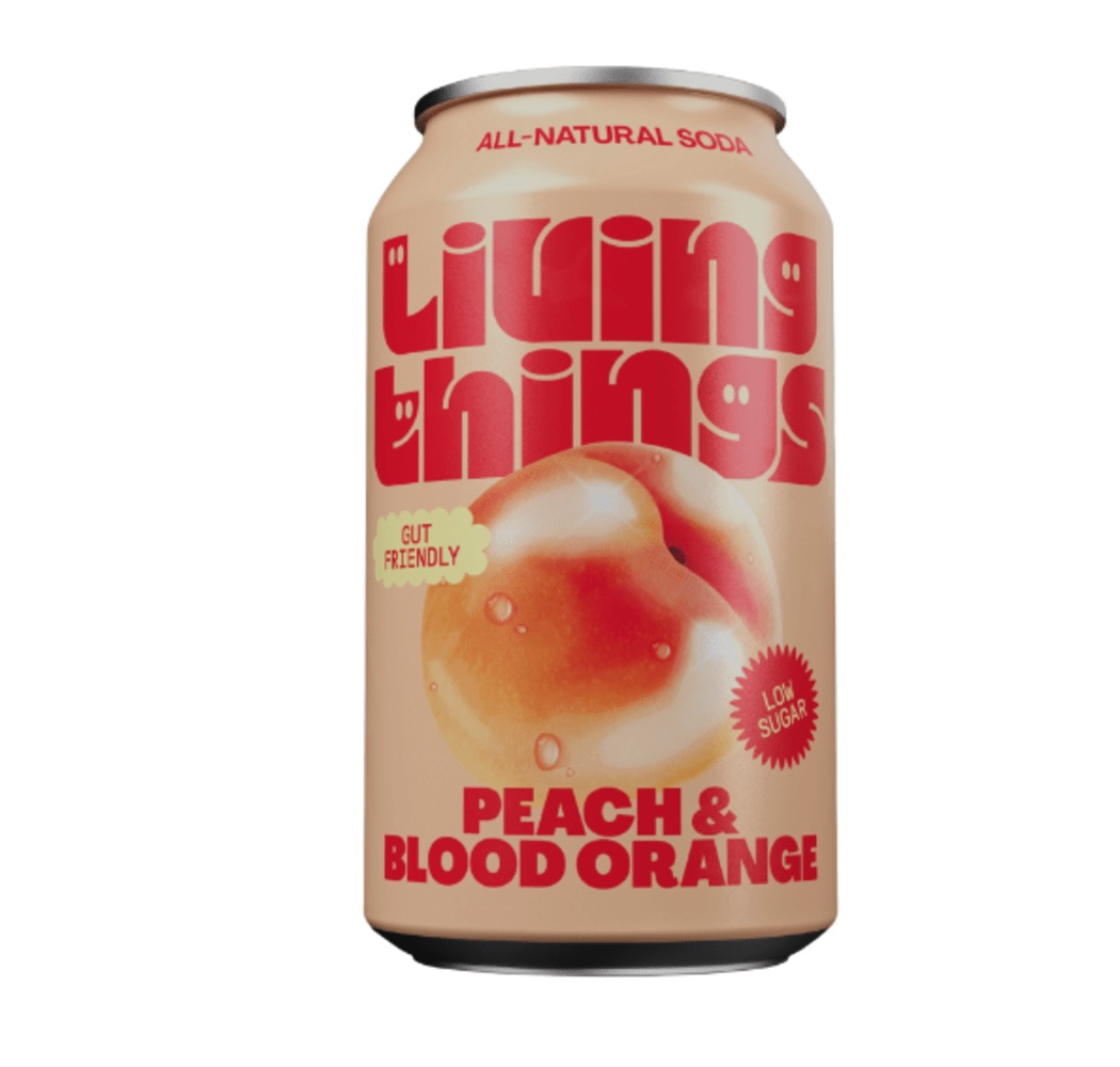 Peach & Blood Orange Soda