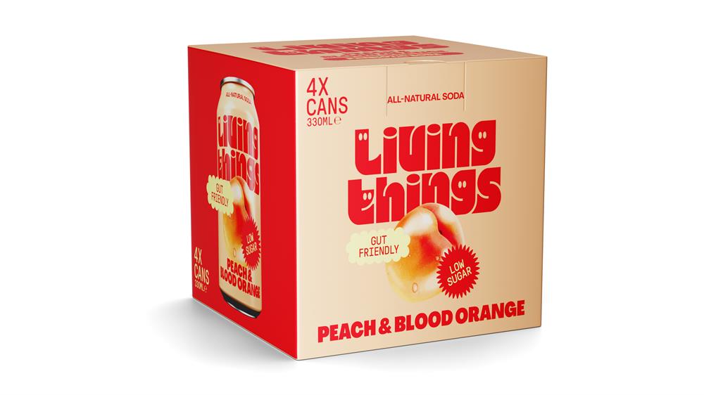 Peach & Blood Orange Soda