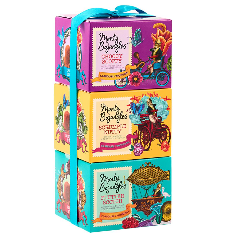 C Dusted Truffles Gift Tower
