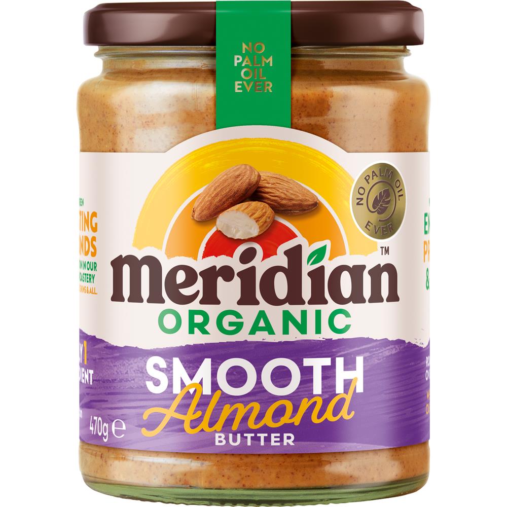Org Almond Butter Smooth 100%