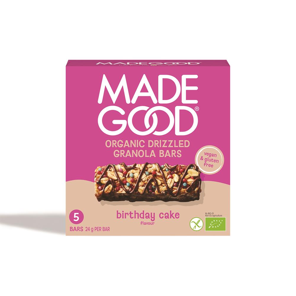 MadeGood Granola Bar Birthday