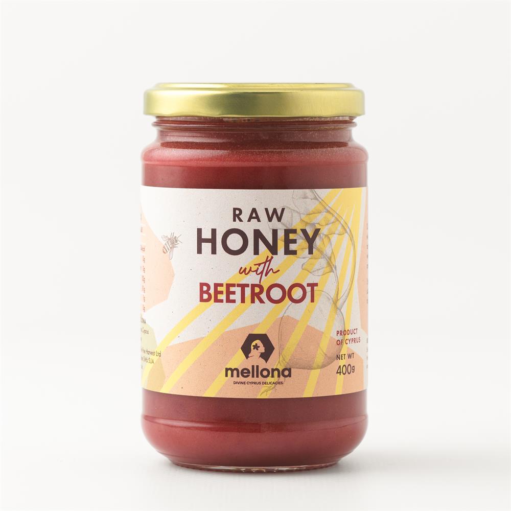 Raw Honey with Beetroot