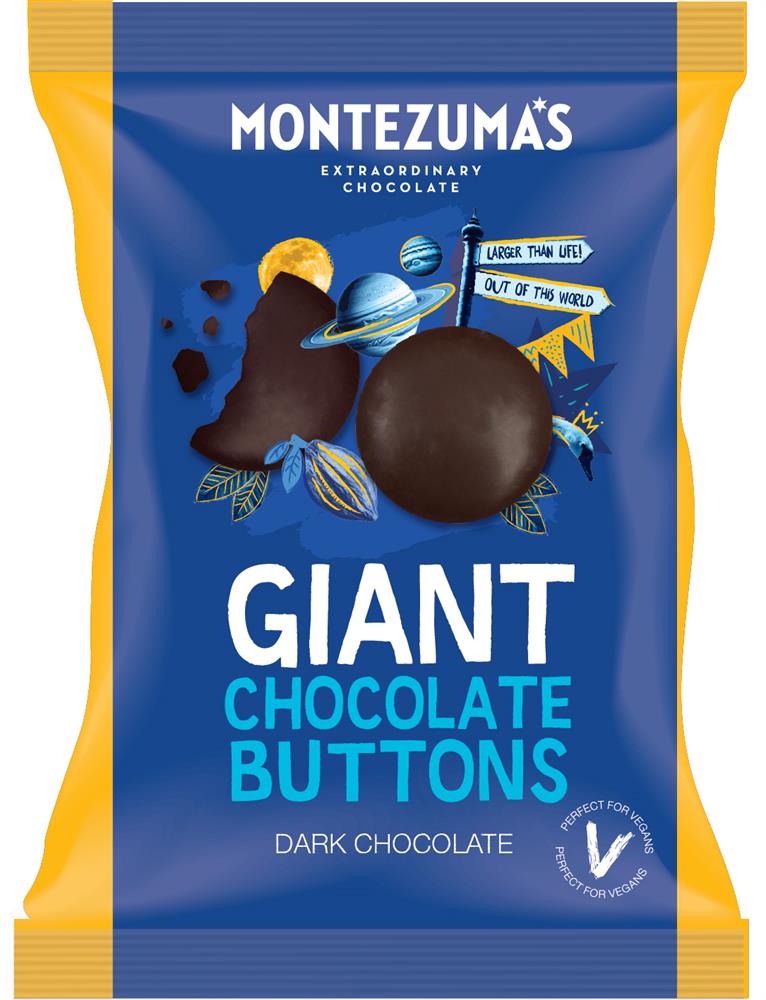 Giant Dark Chocolate Buttons
