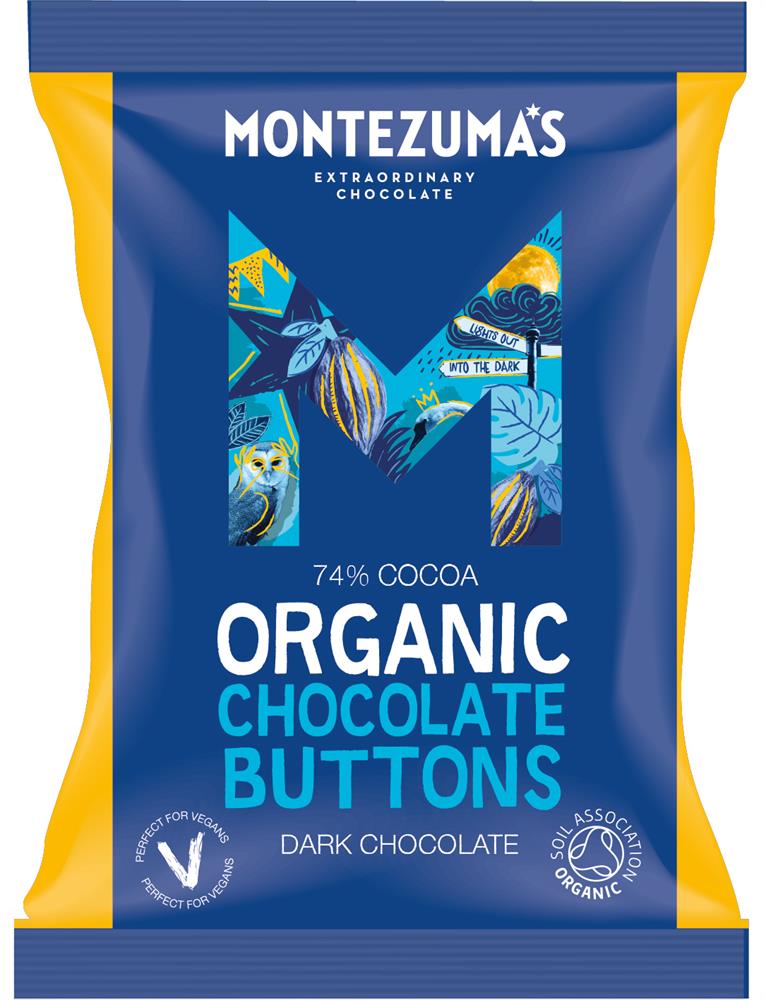 Organic Dark Chocolate Buttons