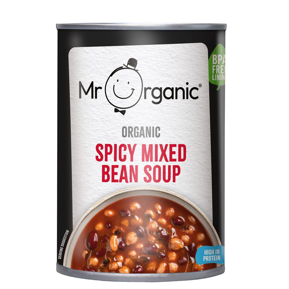 Spicy Mixed Beans Soup