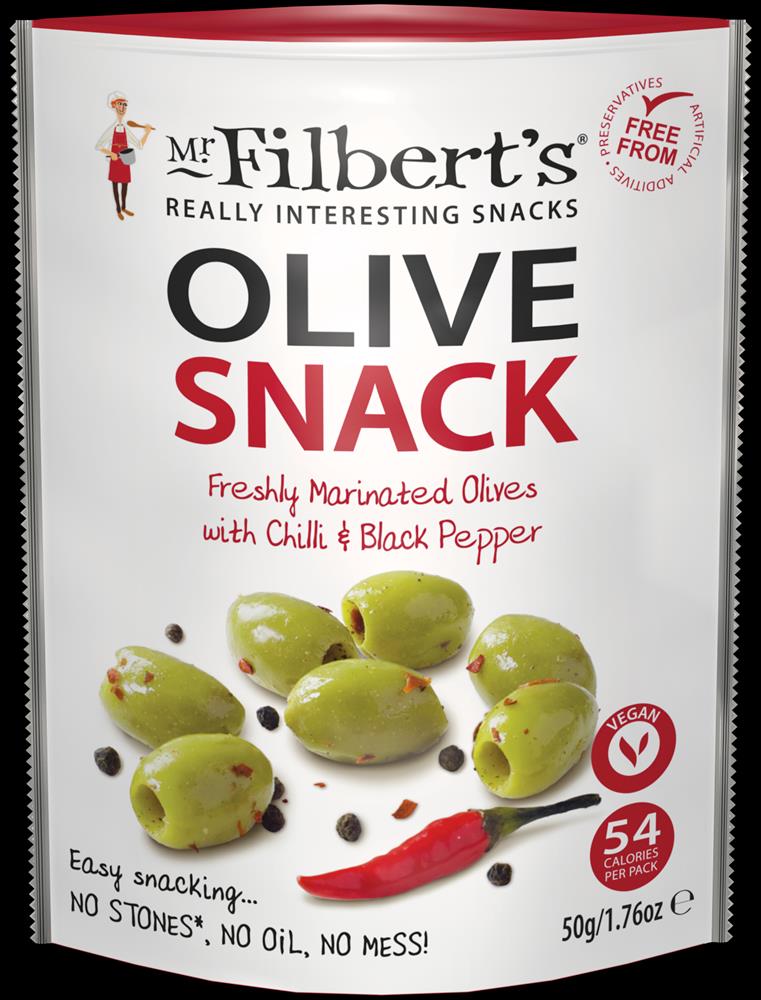 Chilli and Black Pepper Olives