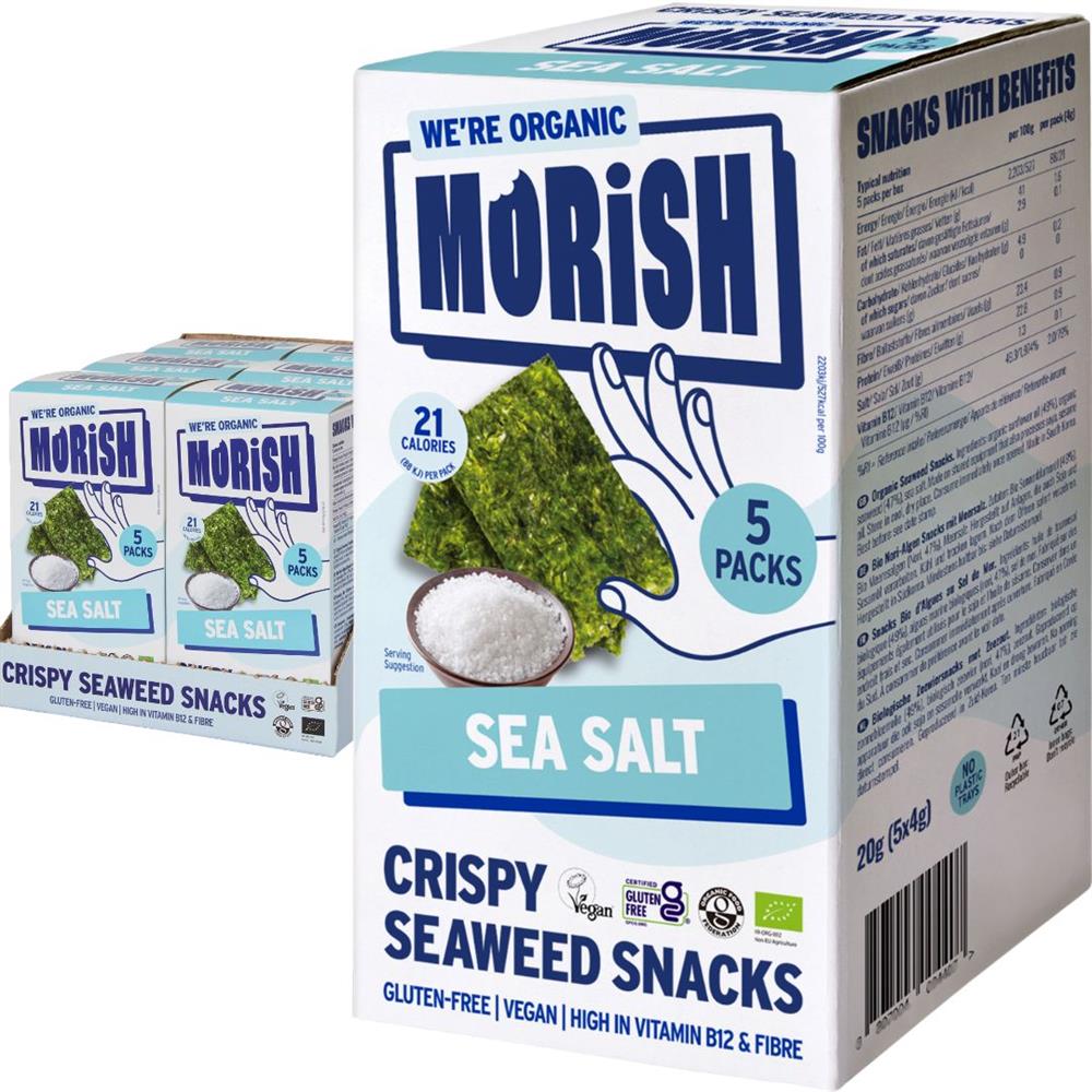 Organic Sea Salt Seaweed Snack