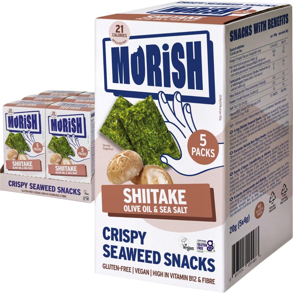 Crispy Shiitake Seaweed Snacks