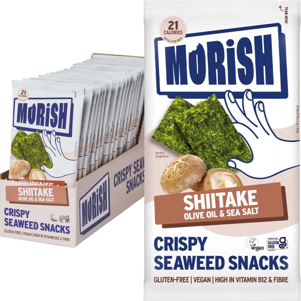 Crispy Shiitake Seaweed Snacks