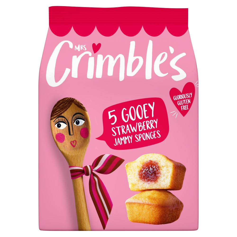 Strawberry Sponge Cakes